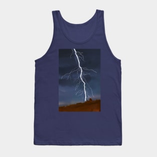 Struck by Lightning Tank Top